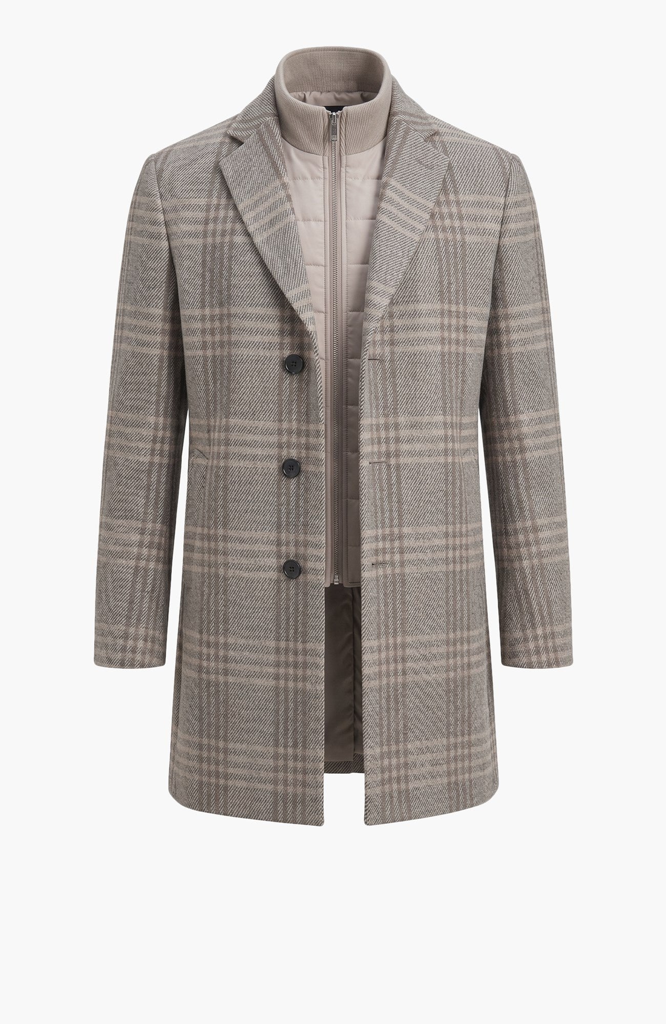 Limited Edition: LeClaire Plaid Wool & Cashmere Topcoat