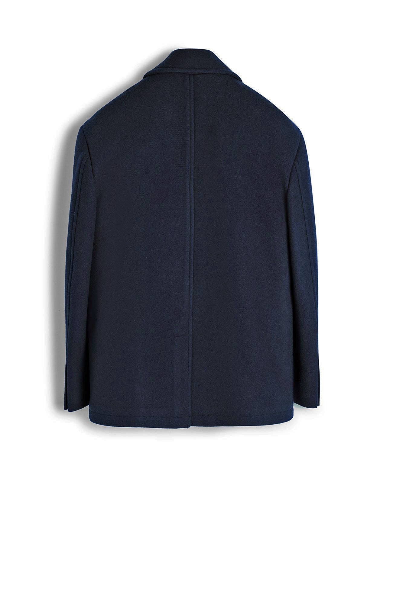 CARRARA NAVY WOOL & CASHMERE PEACOAT - MENS - Cardinal of Canada - CA - CARRARA NAVY WOOL & CASHMERE PEACOAT