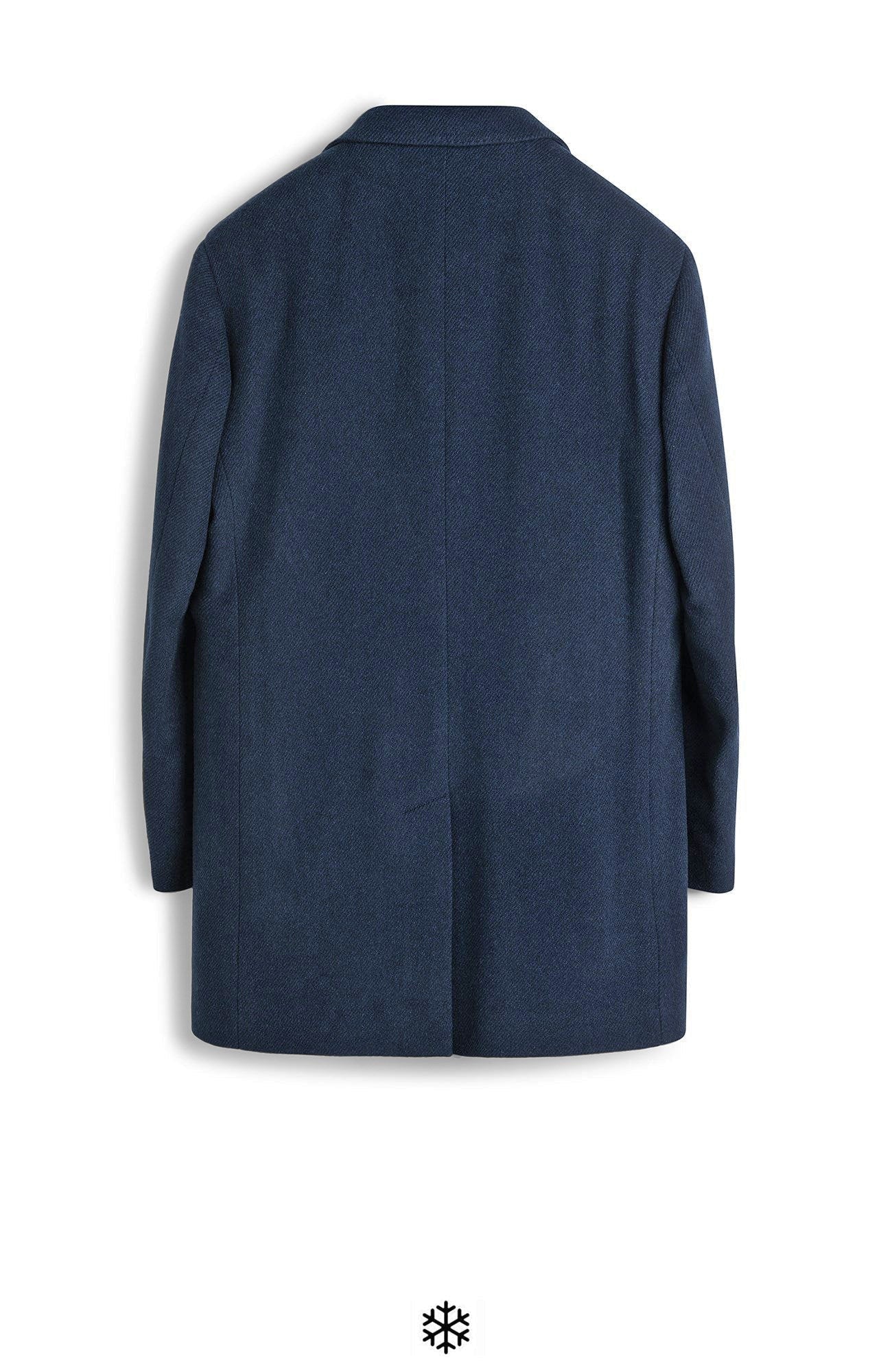 LECLAIRE NAVY TWILL WOOL & CASHMERE CAR COAT - MENS - Cardinal of Canada - CA - LECLAIRE NAVY TWILL WOOL & CASHMERE CAR COAT