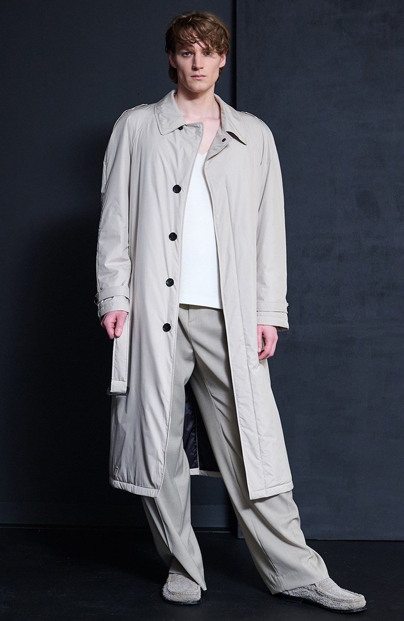 Limited Edition: Hans Stone Trenchcoat - MENS - Cardinal of Canada - CA - Limited Edition: Hans Stone Trenchcoat
