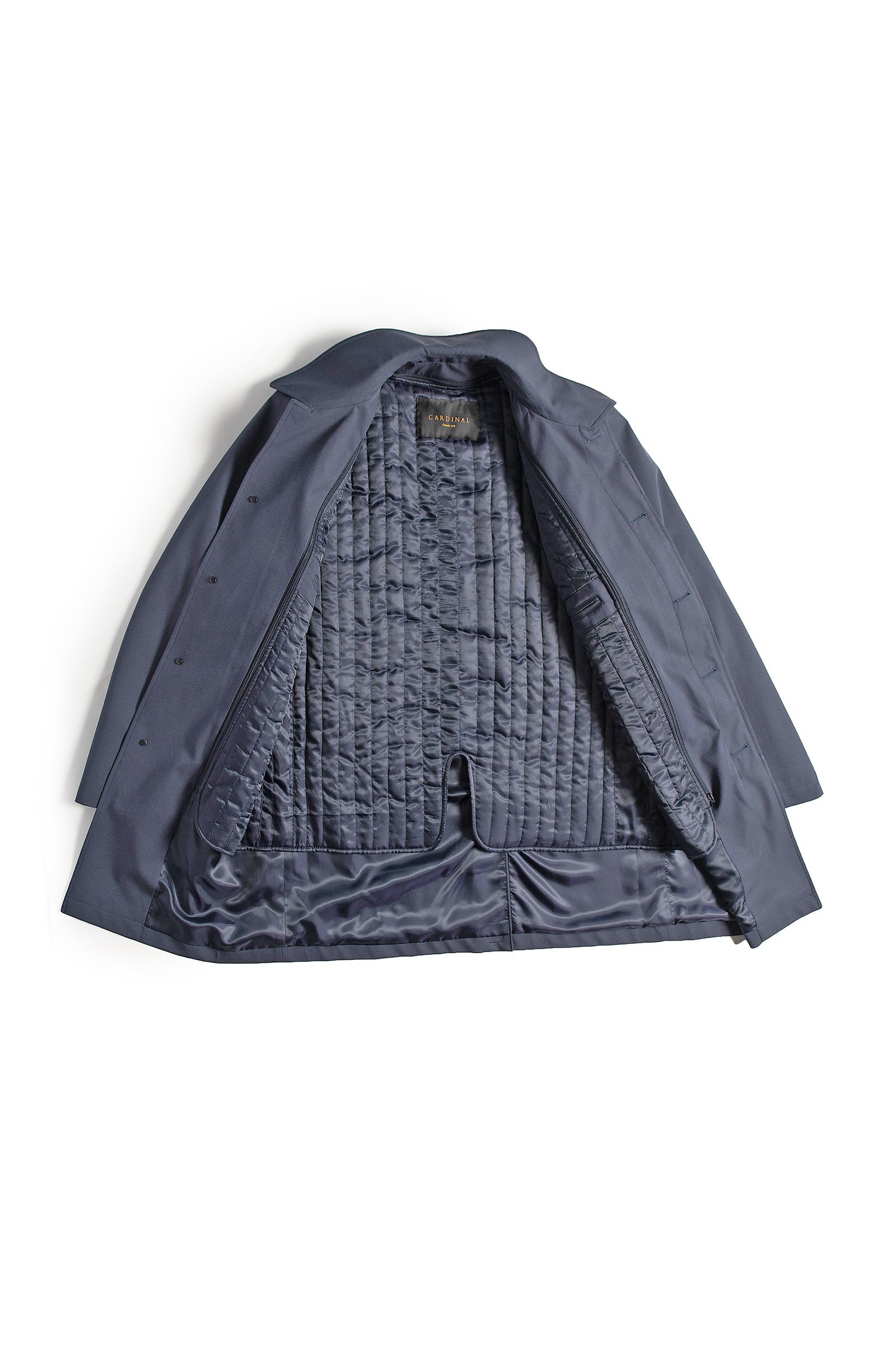 MCCORD BLUE RAINCOAT WITH PRIMALOFT LINING