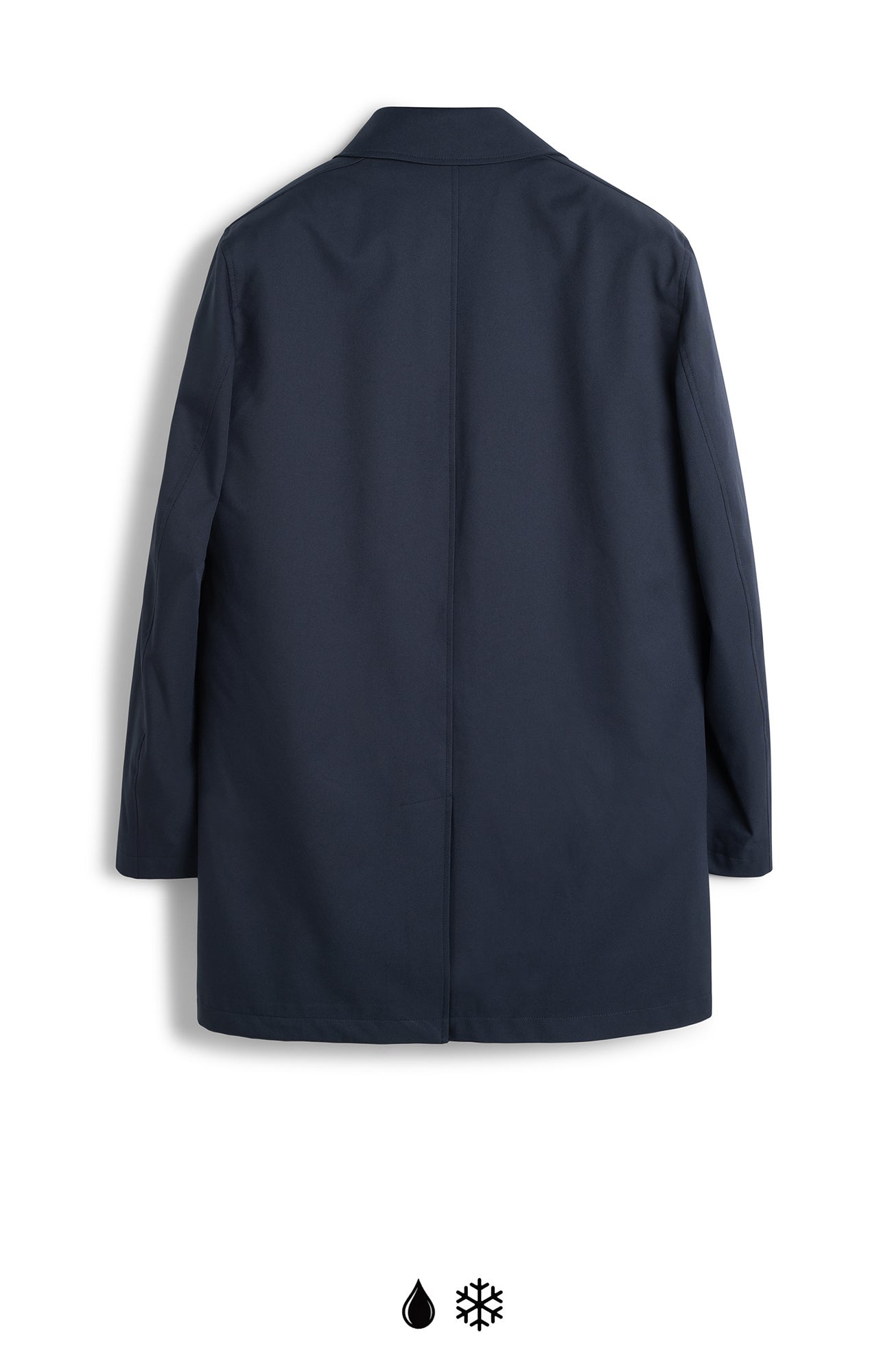 MCCORD BLUE RAINCOAT WITH PRIMALOFT LINING - Cardinal of Canada-CA - MCCORD BLUE RAINCOAT WITH PRIMALOFT LINING