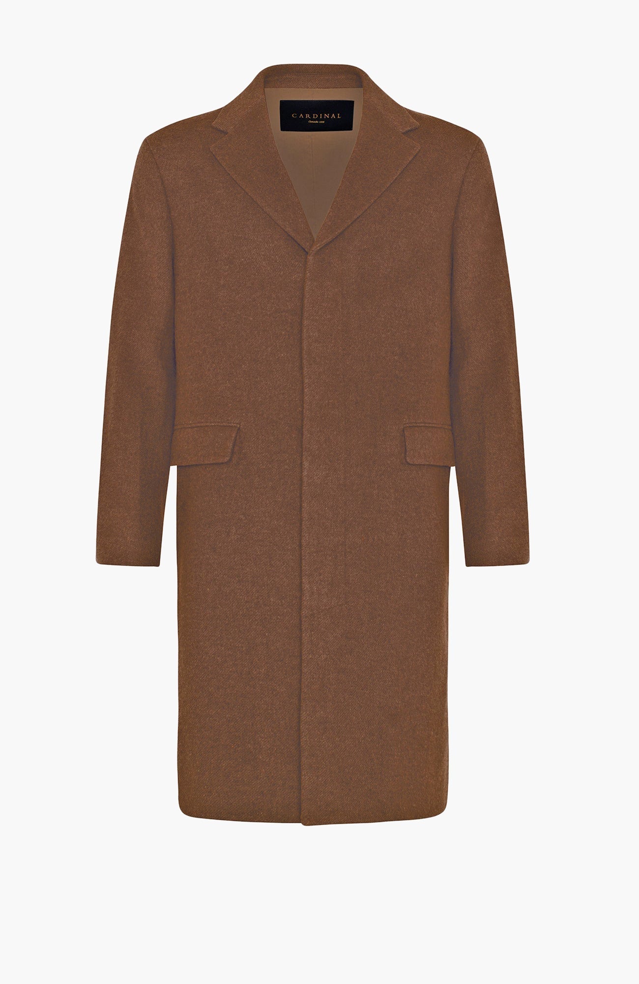 Mercer Vicuna Color Cashmere Top Coat - MENS - Cardinal of Canada-CA - Mercer Vicuna Color Cashmere Top Coat