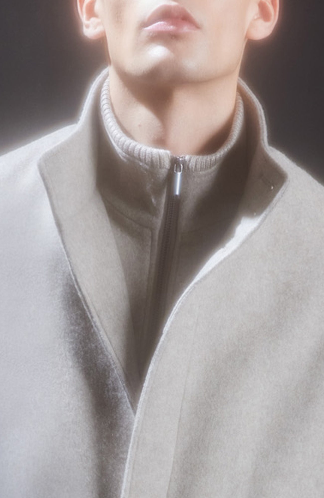 Mont-Royal Taupe Wool & Cashmere Car Coat - MENS - Cardinal of Canada-CA - Mont-Royal Taupe Wool & Cashmere Car Coat