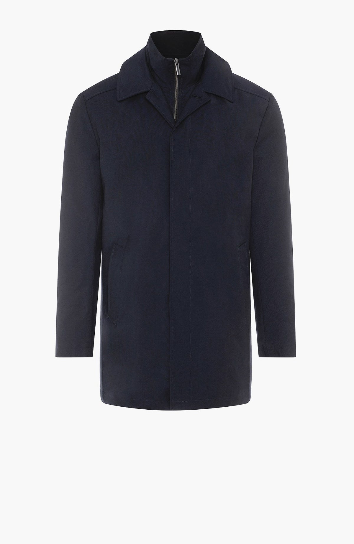 Samson Black Wool City Coat - MENS - Cardinal of Canada-CA - Samson Black Wool City Coat