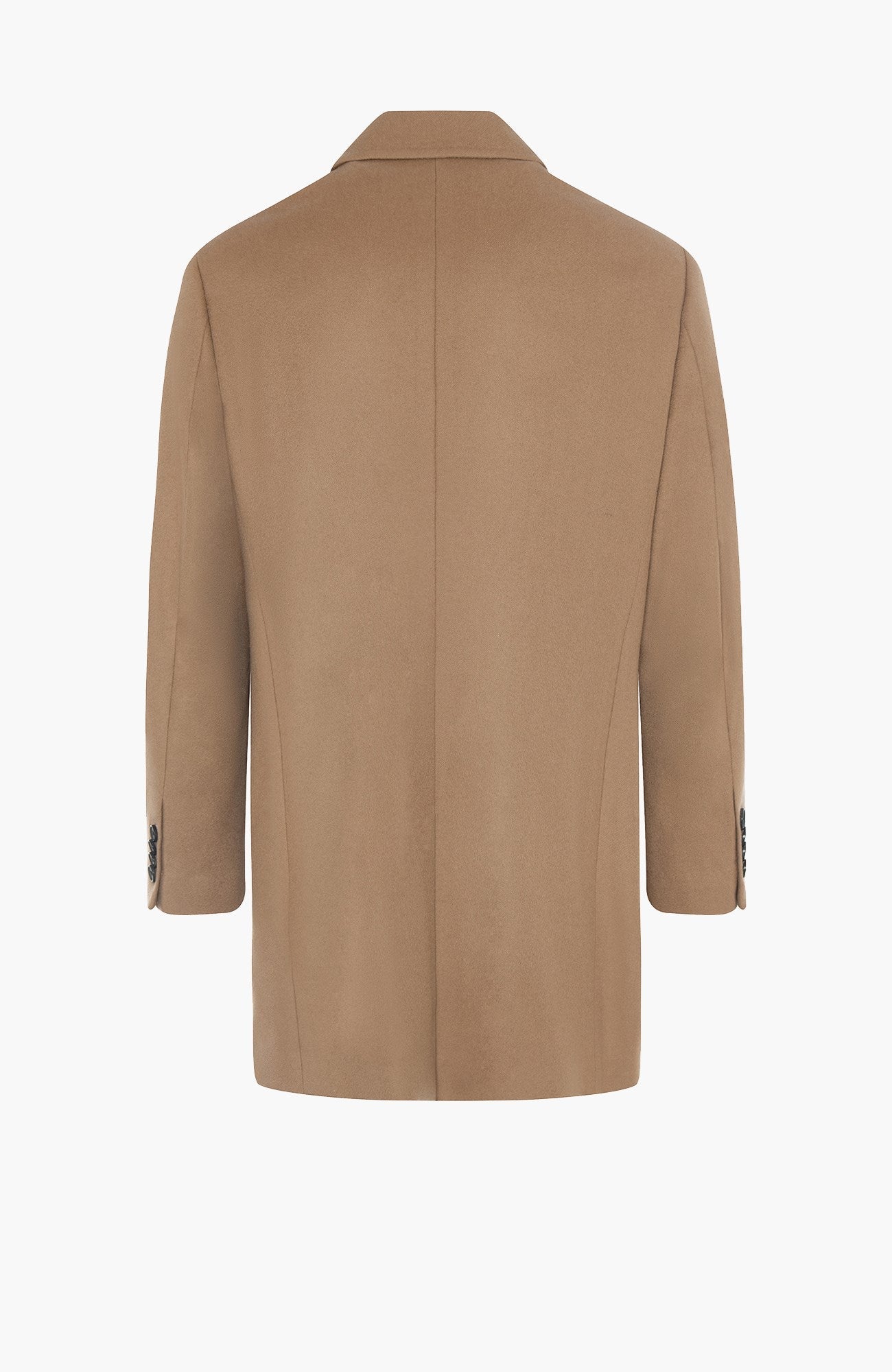 St. Pierre Lightweight Cashmere Topcoat in Camel - MENS - Cardinal of Canada-CA - St. Pierre Lightweight Cashmere Topcoat in Camel