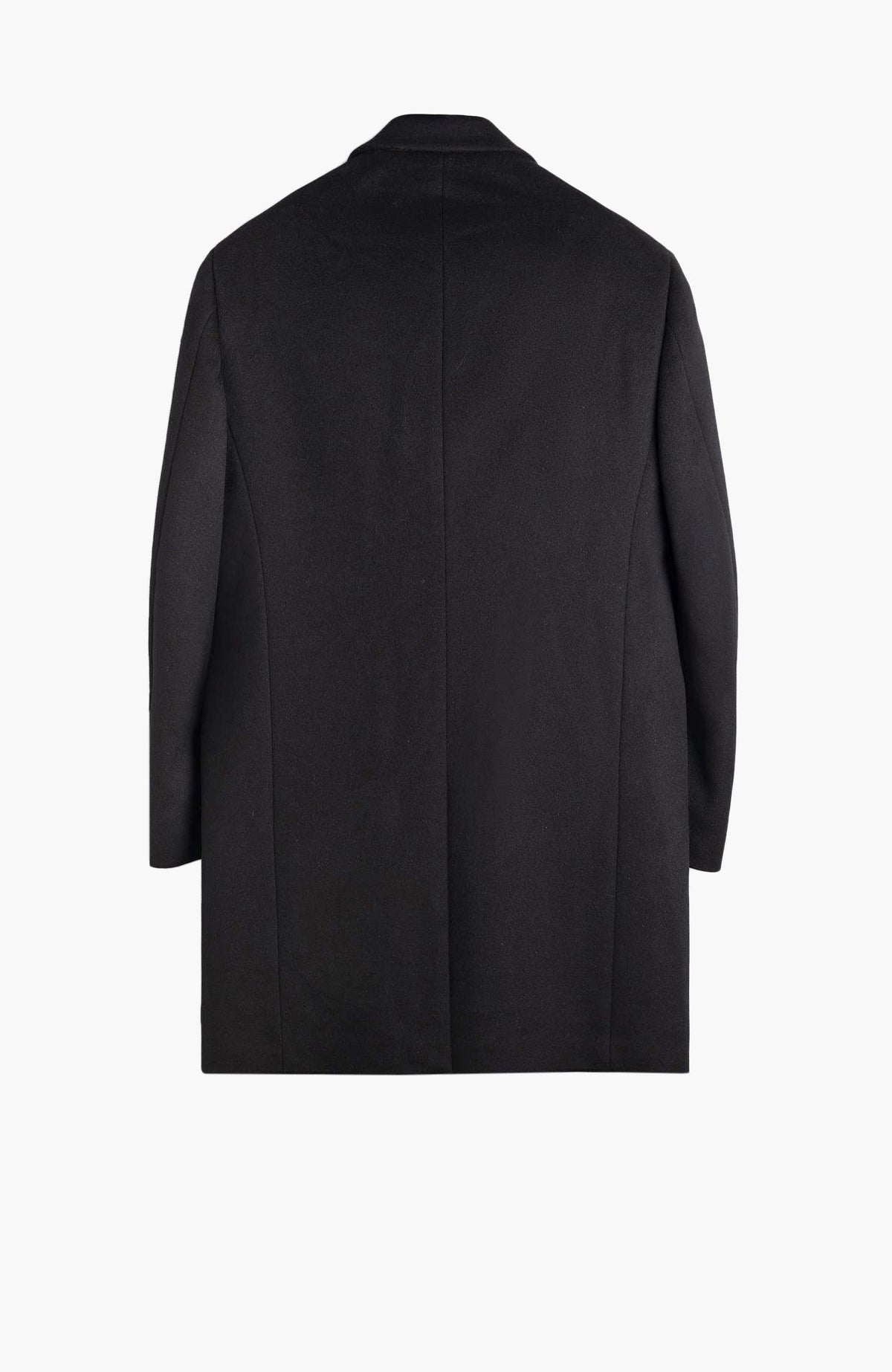 Sutton Black Wool Topcoat - Dress - Cardinal of Canada-CA - Sutton Black Wool Topcoat