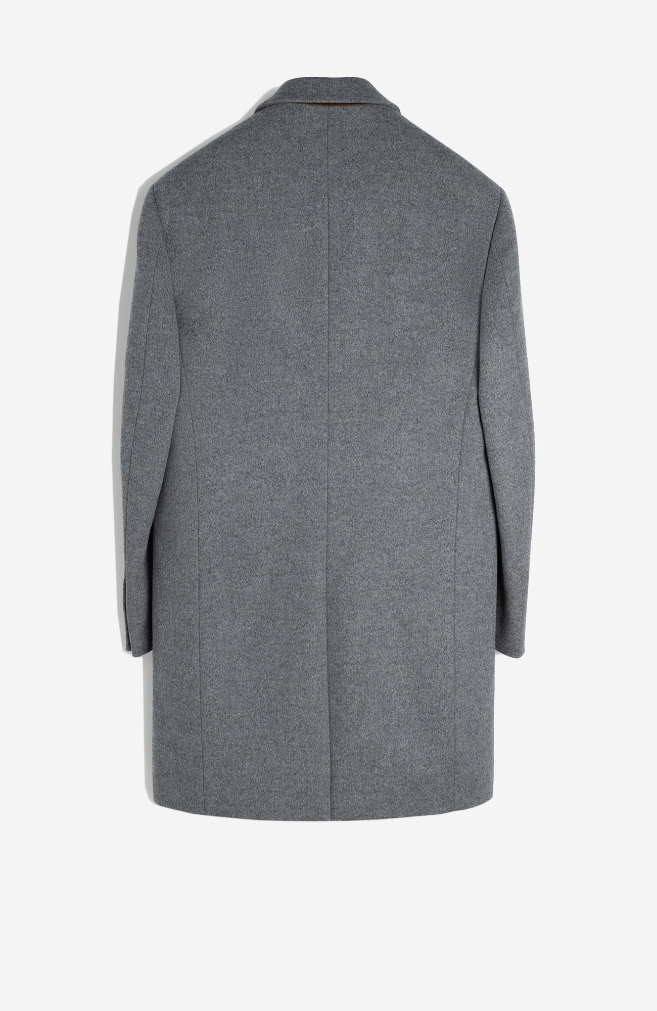 Sutton Light Grey Wool Topcoat - Cardinal of Canada - CA - Sutton Light Grey Wool Topcoat