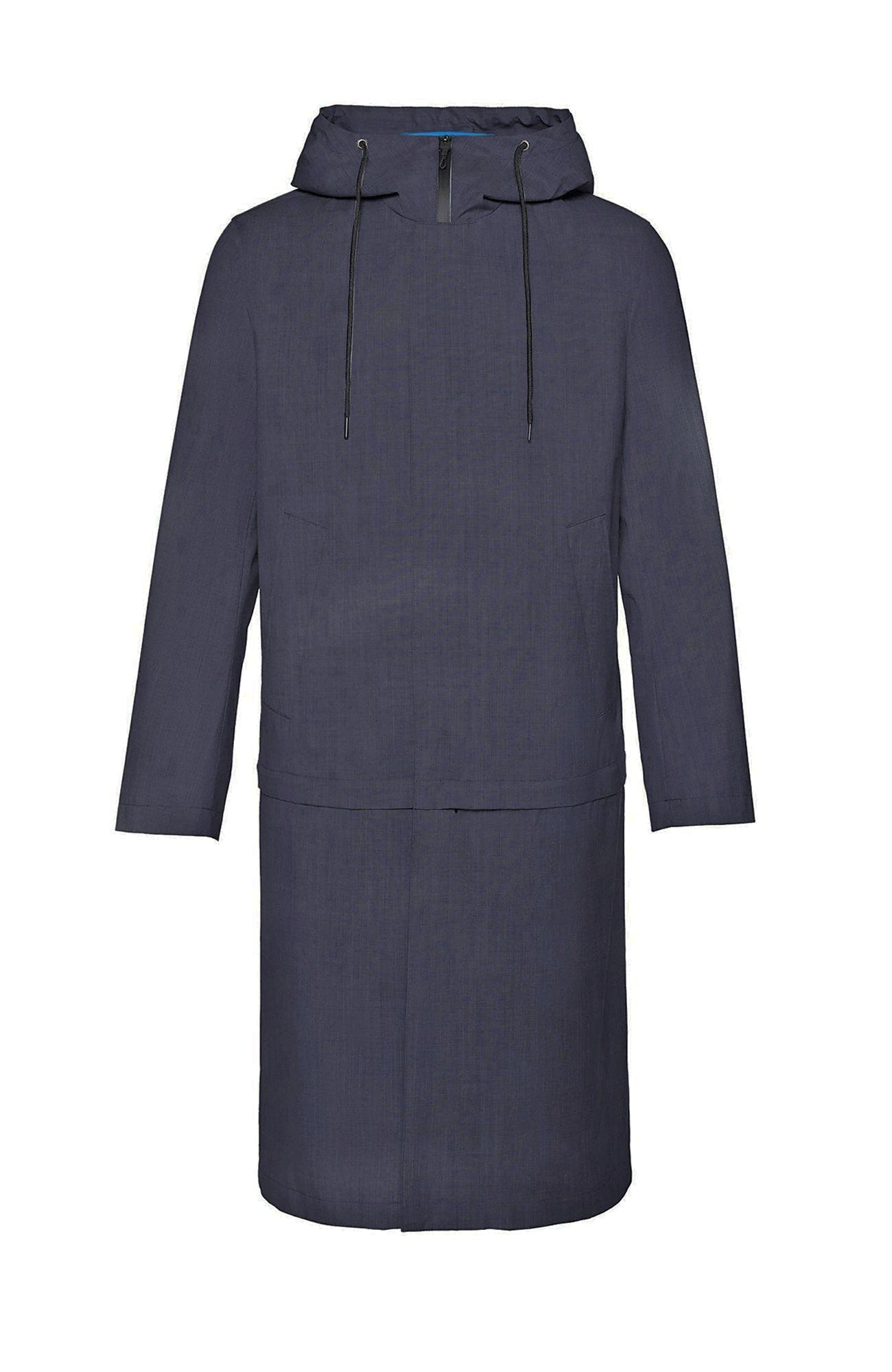 Trent Navy Modern Water Resistant Topcoat - Cardinal of Canada - CA - Trent Navy Modern Water Resistant Topcoat