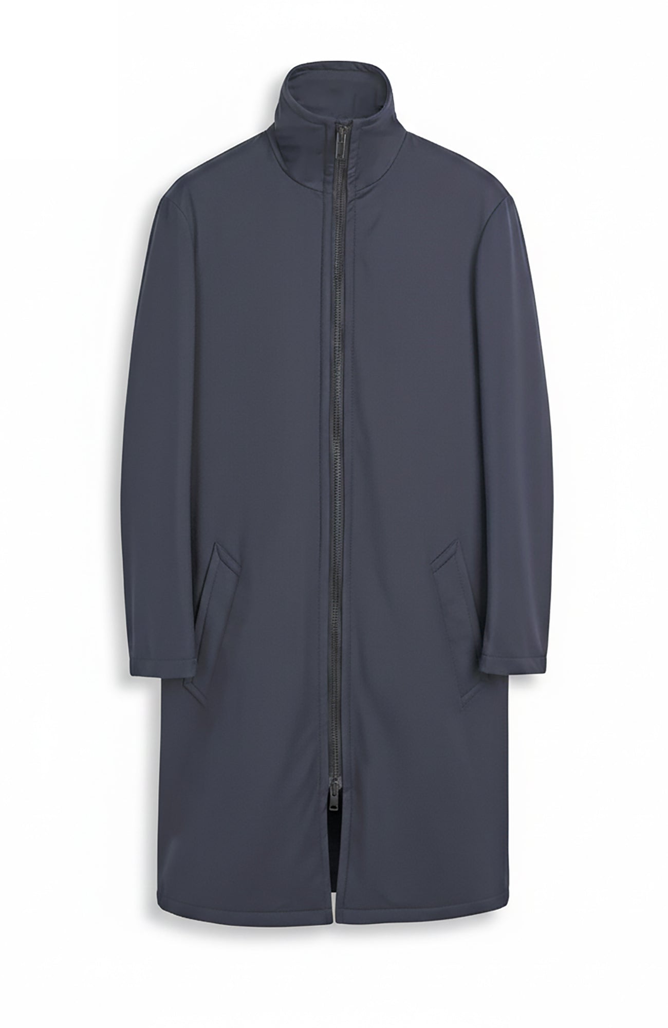 Limited Edition: Vader Navy Water repellent wool topcoat