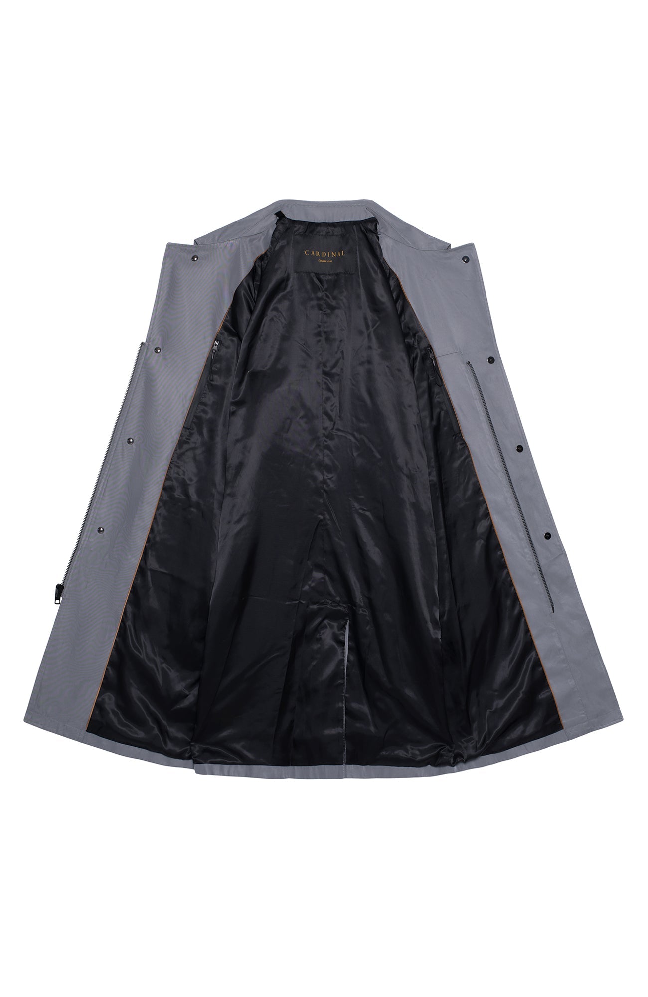 LIMITED EDITION: COLE GREY BELTED RAINCOAT - MENS - Cardinal of Canada-CA - LIMITED EDITION: COLE GREY BELTED RAINCOAT