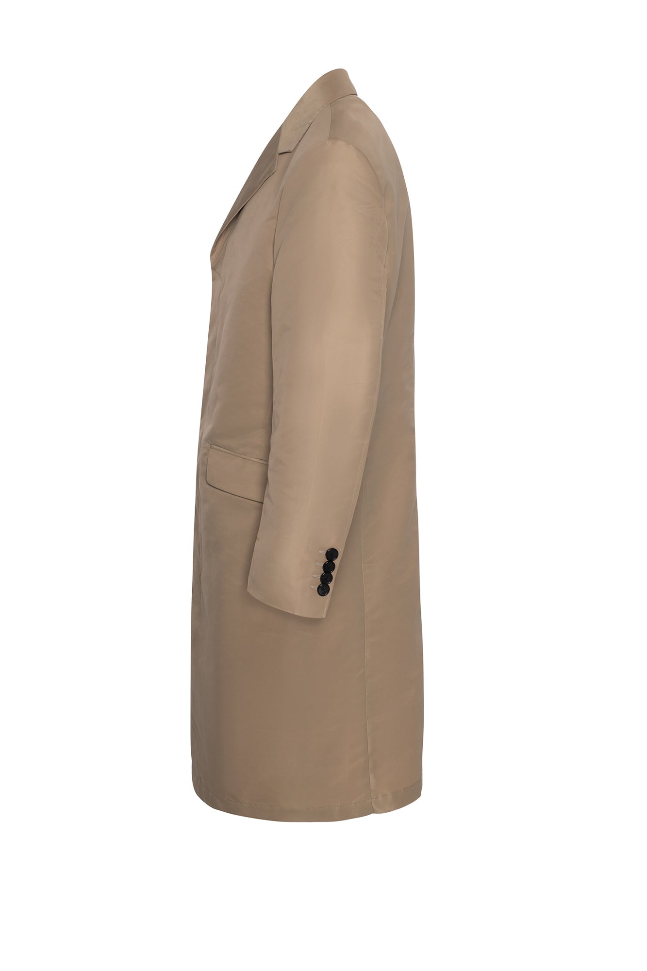 MAX SINGLE BREAST RAINCOAT - MENS - Cardinal of Canada-CA - MAX CAMEL SINGLE BREAST RAIN COAT 41.5 INCH LENGTH