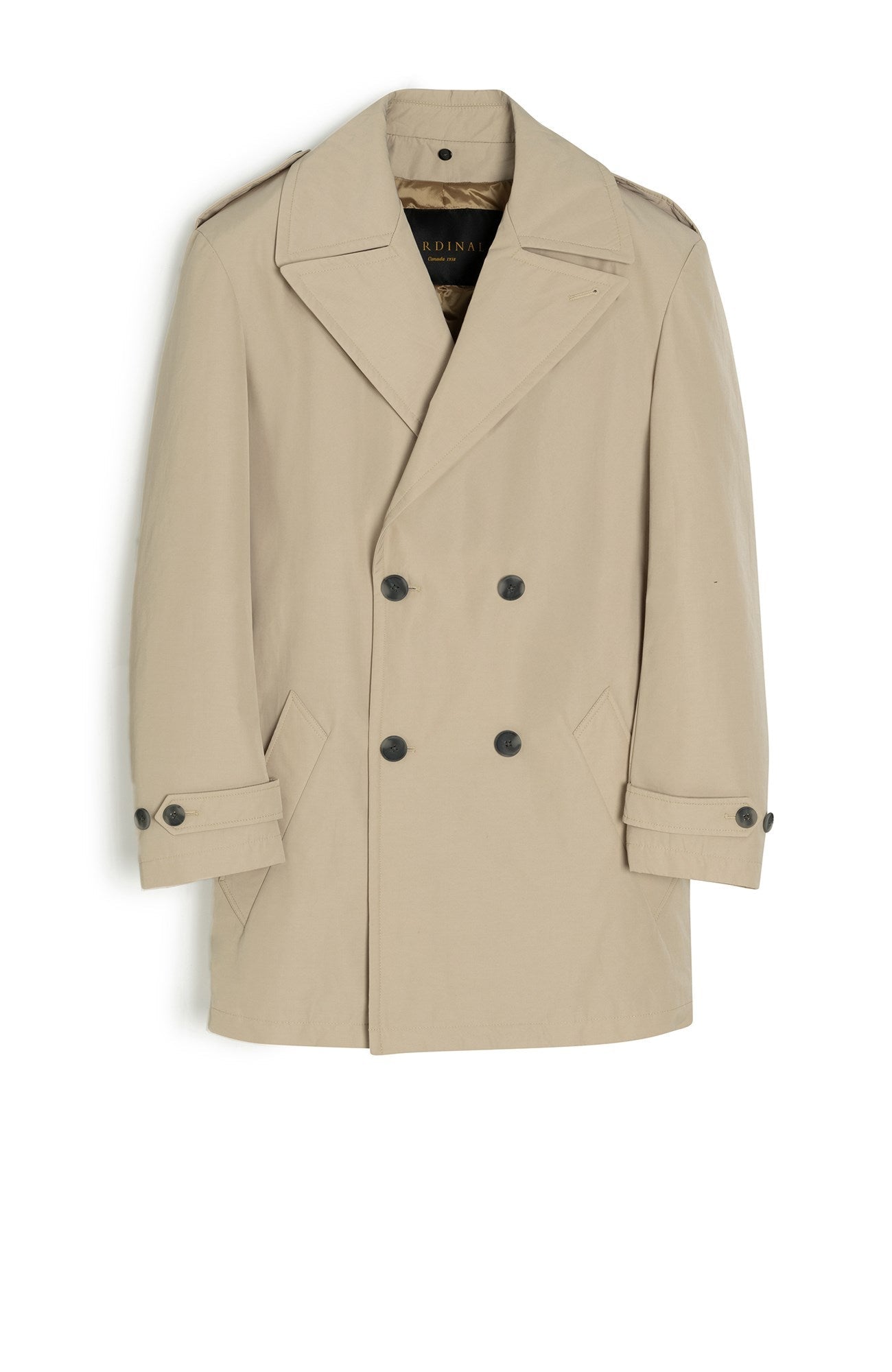 Anikan Beige Trenchcoat - MENS - Cardinal of Canada - CA - Anikan Beige Trenchcoat