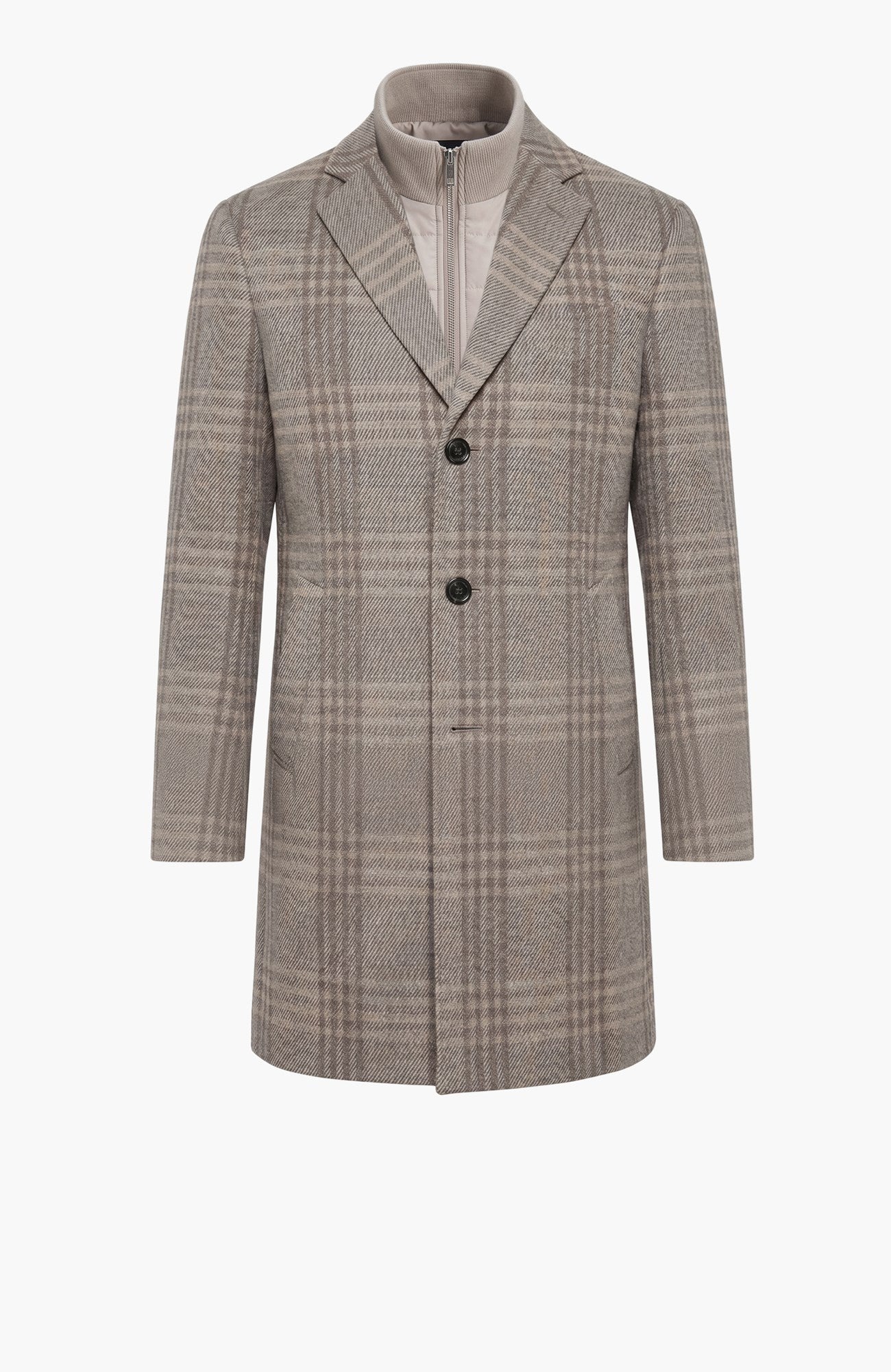 Limited Edition: LeClaire Plaid Wool & Cashmere Topcoat