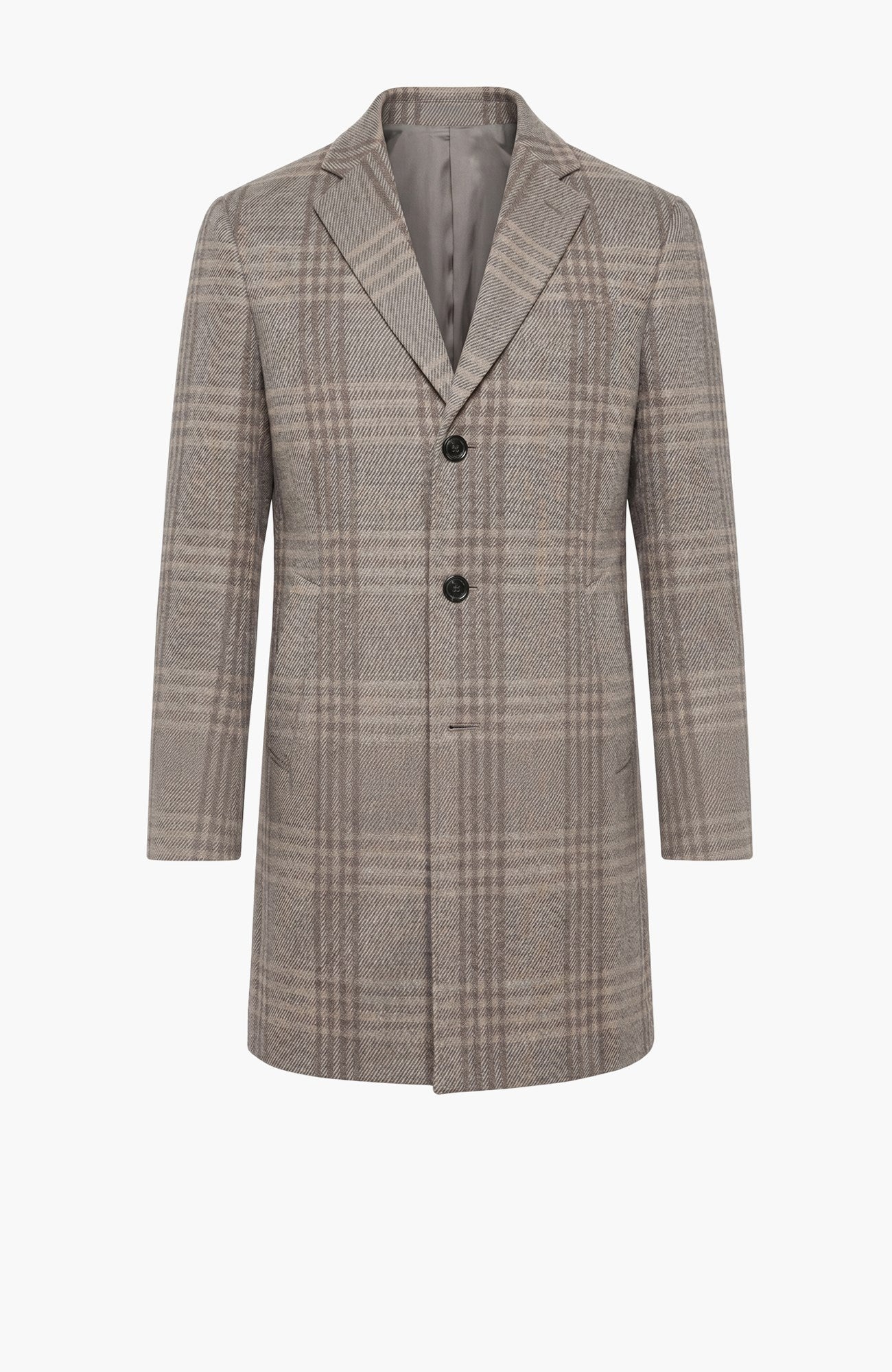Limited Edition: LeClaire Plaid Wool & Cashmere Topcoat
