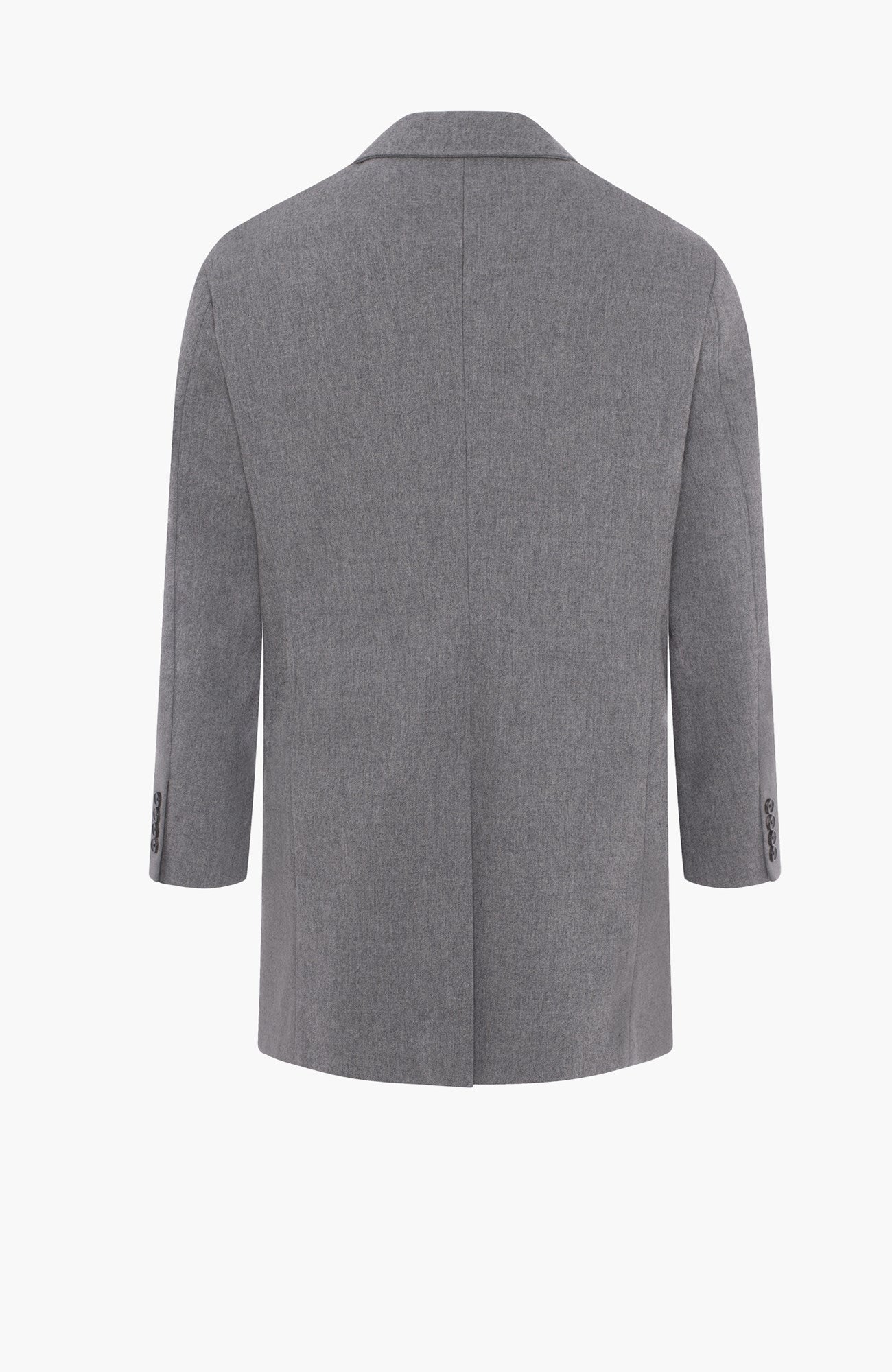 Limited Edition: Sinatra Grey Wool & Cashmere Topcoat