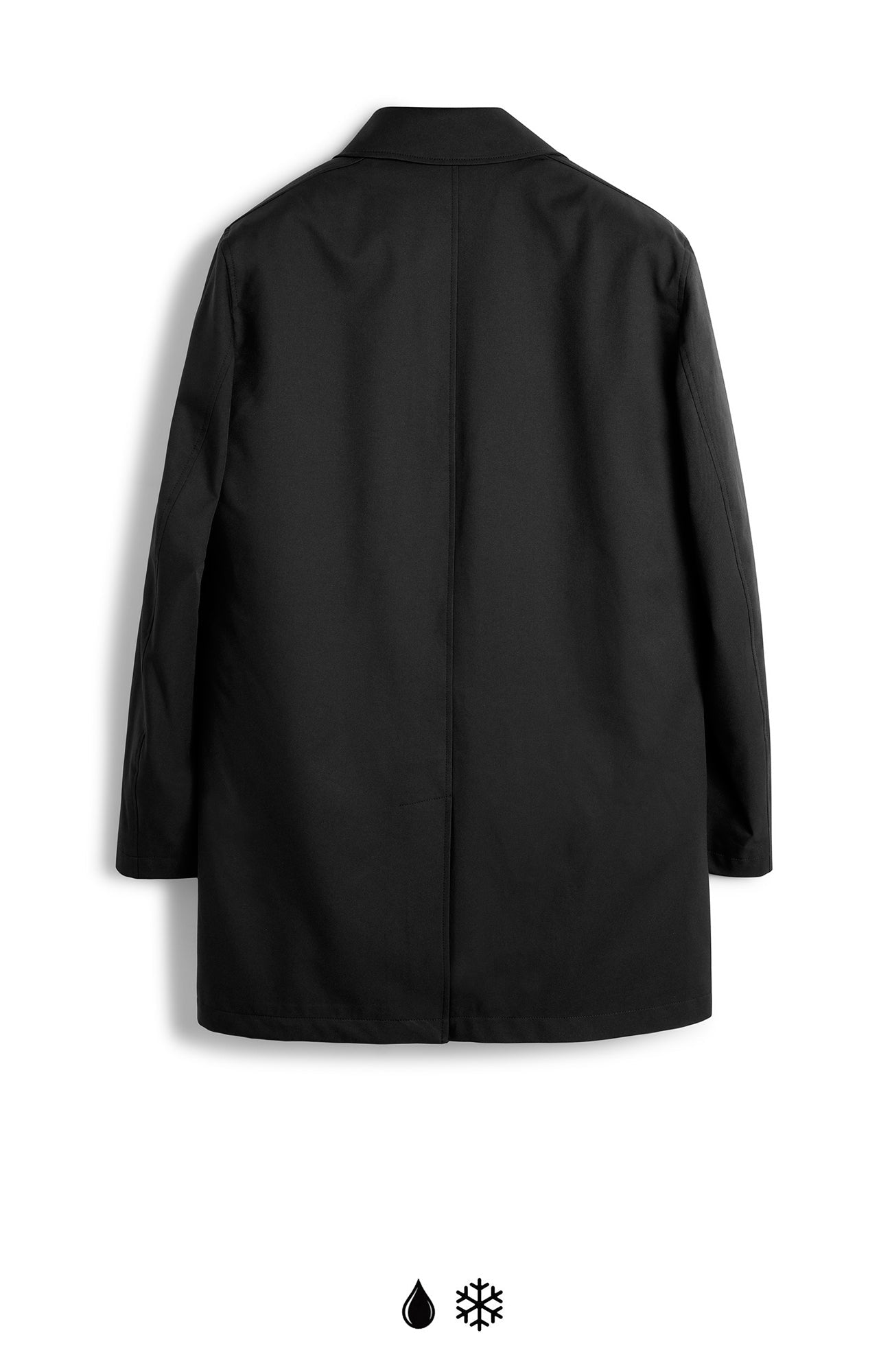 McCord II Black Raincoat With Primaloft Lining - MENS - Cardinal of Canada - CA - McCord II Black Raincoat With Primaloft Lining