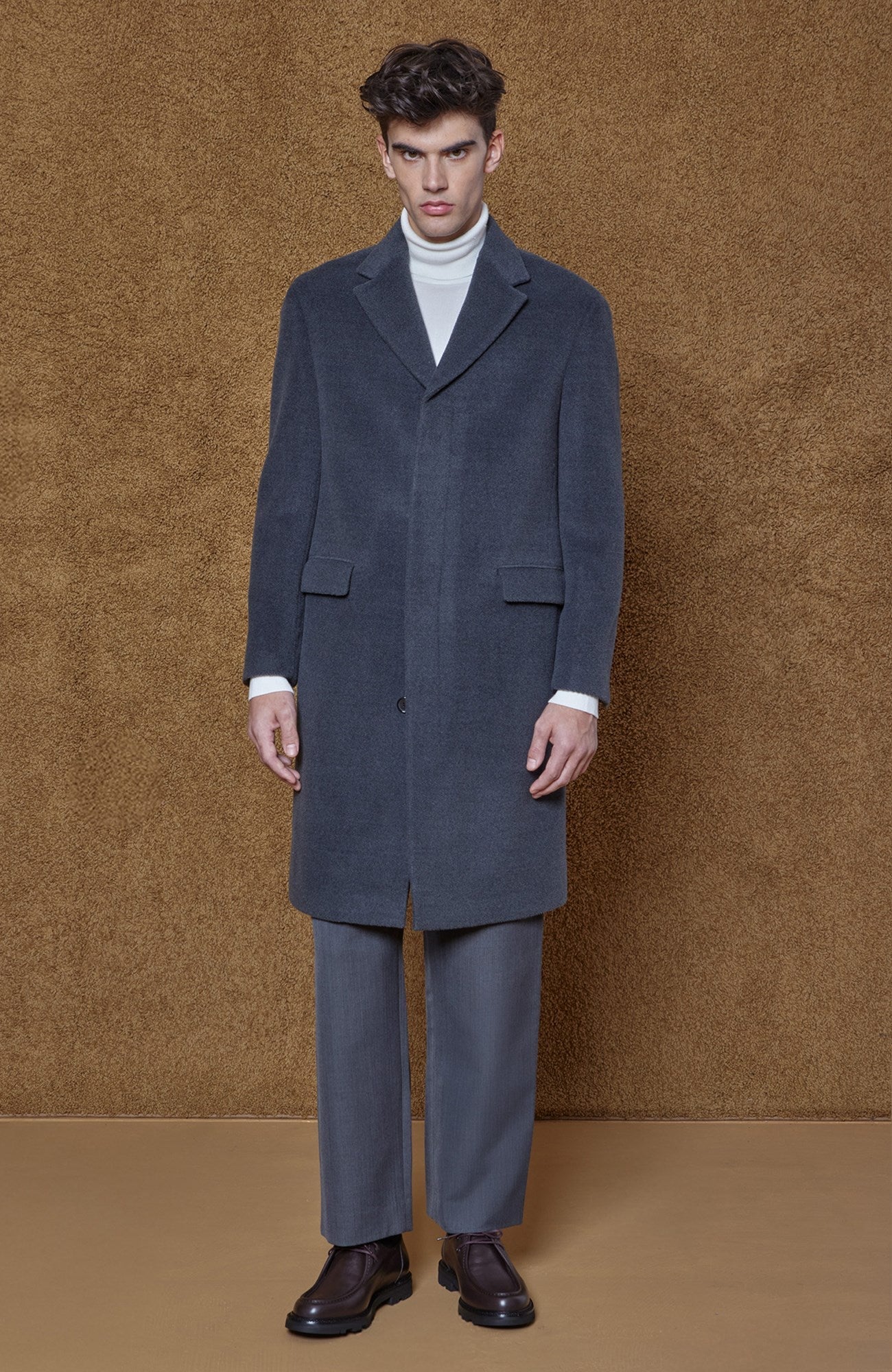 MERCER CHARCOAL WOOL TOPCOAT - MENS - Cardinal of Canada - CA - MERCER CHARCOAL WOOL TOPCOAT
