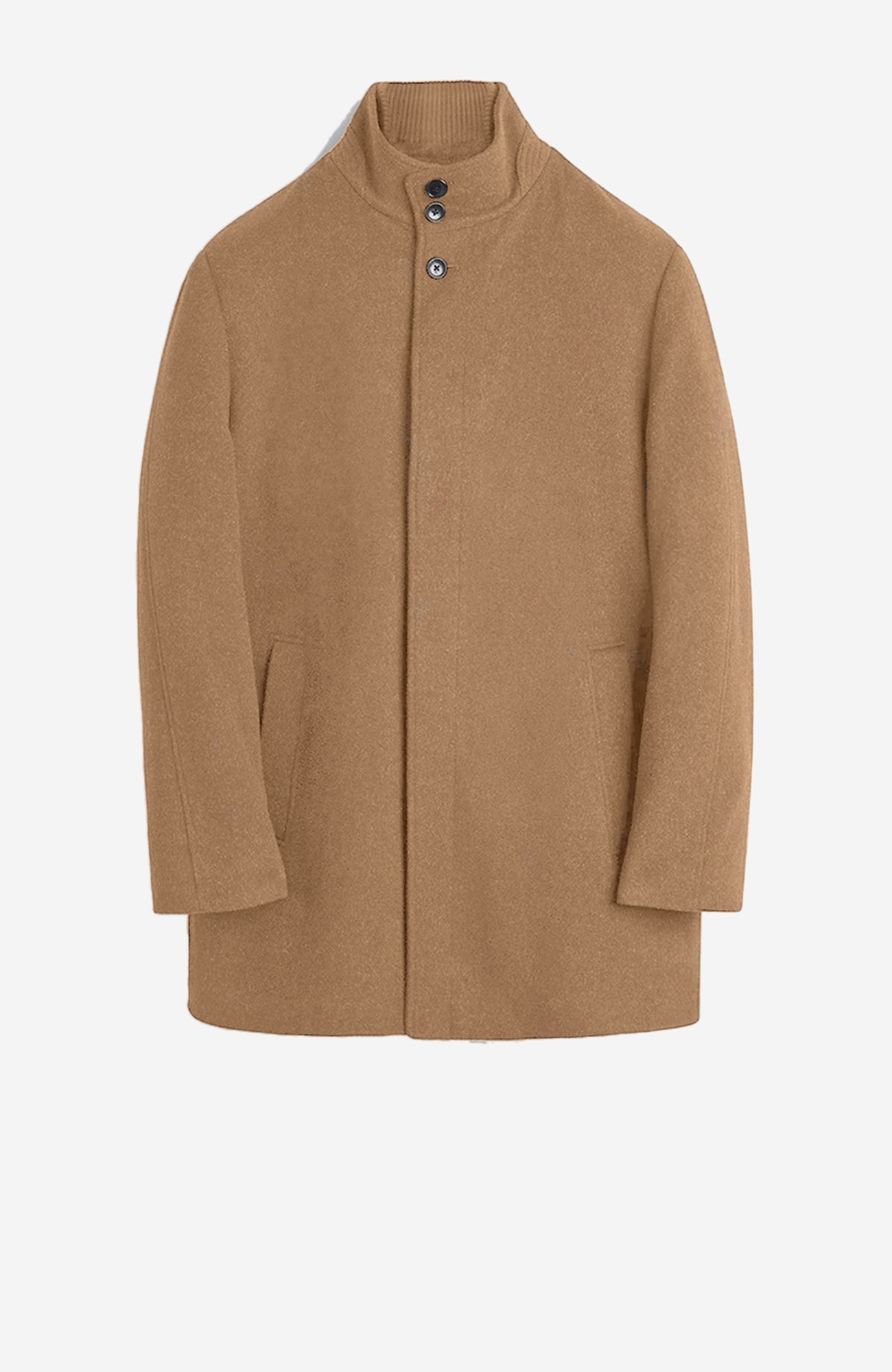 Mont - Royal Wool & Cashmere Car coat In Vicuna - MENS - Cardinal of Canada - CA - Mont - Royal Wool & Cashmere Car coat In Vicuna
