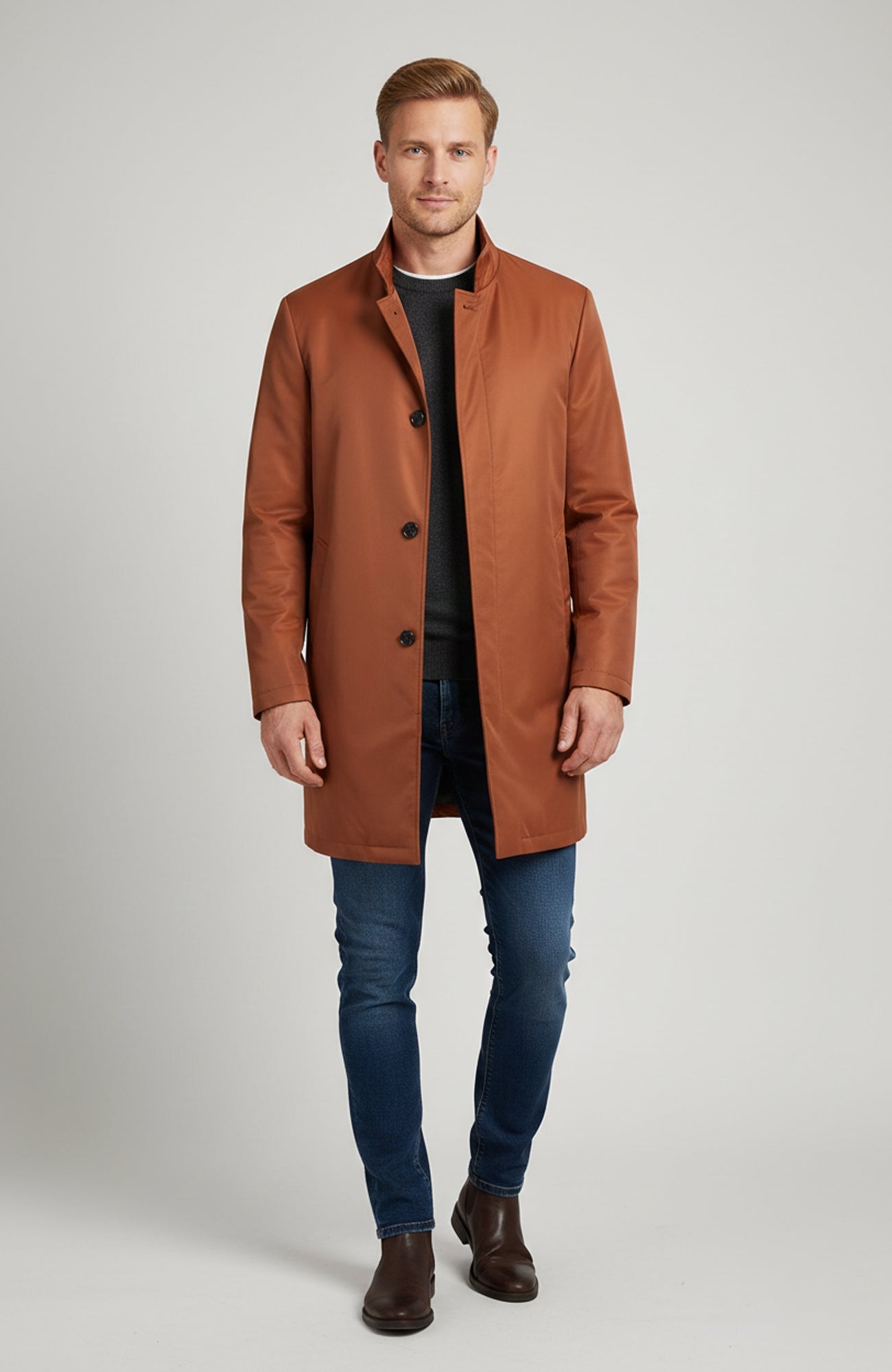 Platinum Modern Copper Topcoat - MENS - Cardinal of Canada - CA - Platinum Modern Copper Topcoat