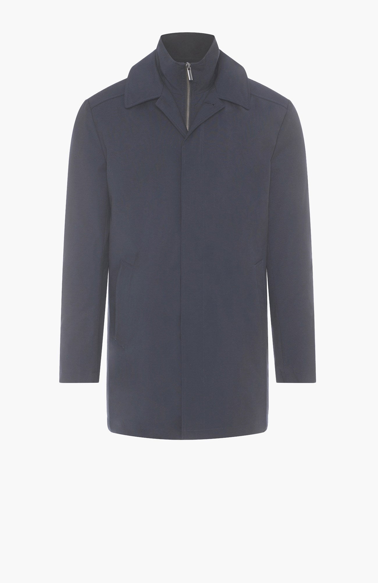 Samson Navy Wool City Coat - MENS - Cardinal of Canada-CA - Samson Navy Wool City Coat