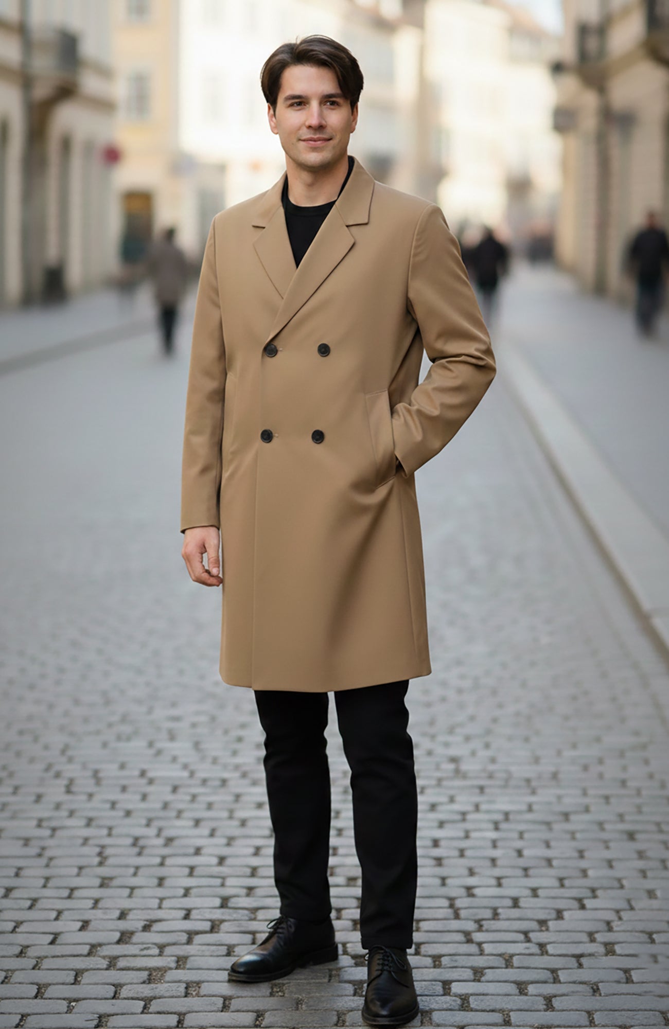 Scottsdale Double Breast Relaxed Topcoat - Cardinal of Canada - CA - Scottsdale Double Breast Relaxed Topcoat