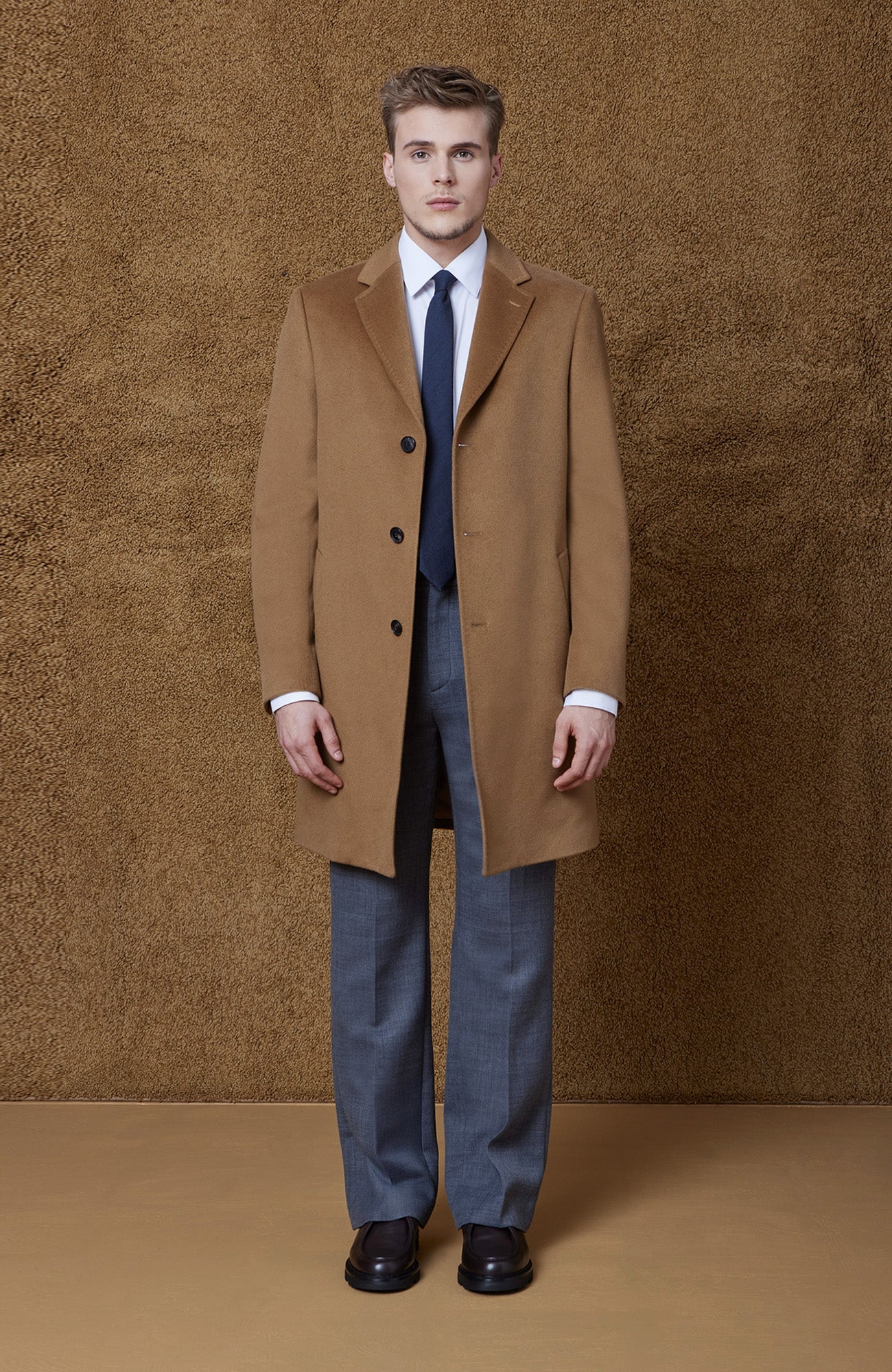 ST. PIERRE CASHMERE TOPCOAT in VICUNA - Dress - Cardinal of Canada - CA - ST. PIERRE CASHMERE TOPCOAT in VICUNA