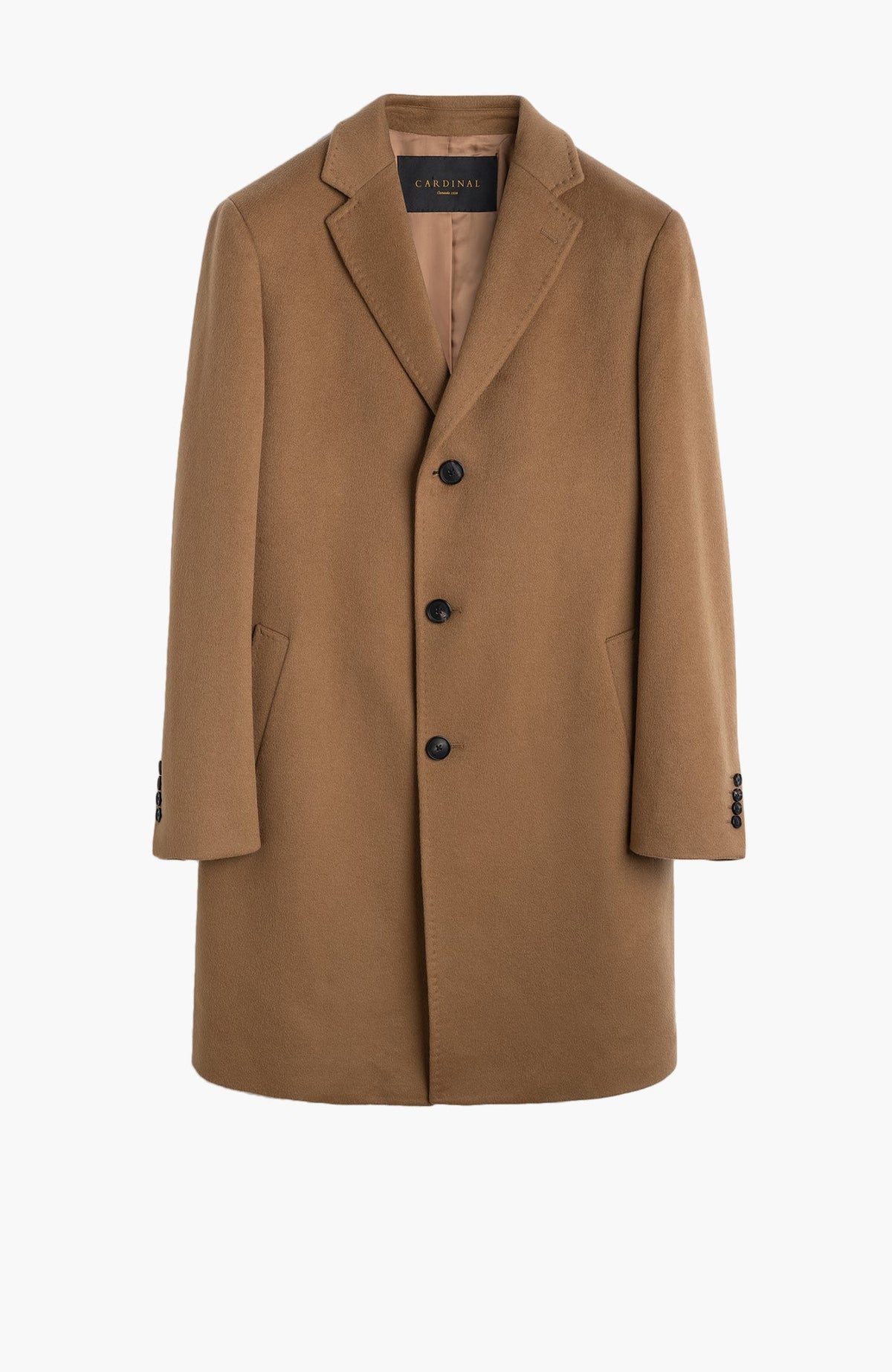 St. Pierre Cashmere Topcoat In Vicuna - Dress - Cardinal of Canada-CA - St. Pierre Cashmere Topcoat In Vicuna