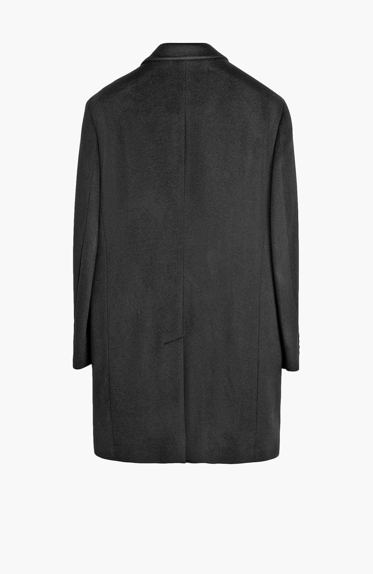 St-Pierre Charcoal Cashmere Topcoat - Dress - Cardinal of Canada-CA - St-Pierre Charcoal Cashmere Topcoat