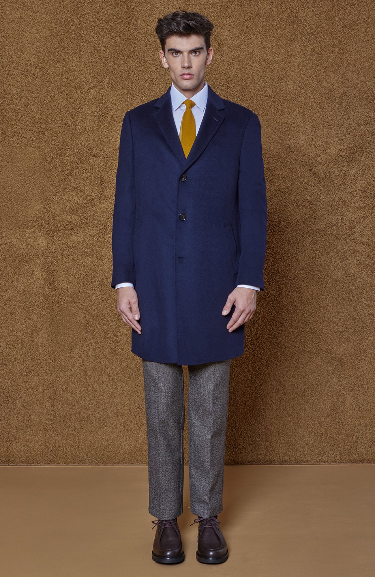 ST - PIERRE NAVY CASHMERE TOPCOAT - Dress - Cardinal of Canada - CA - ST - PIERRE NAVY CASHMERE TOPCOAT