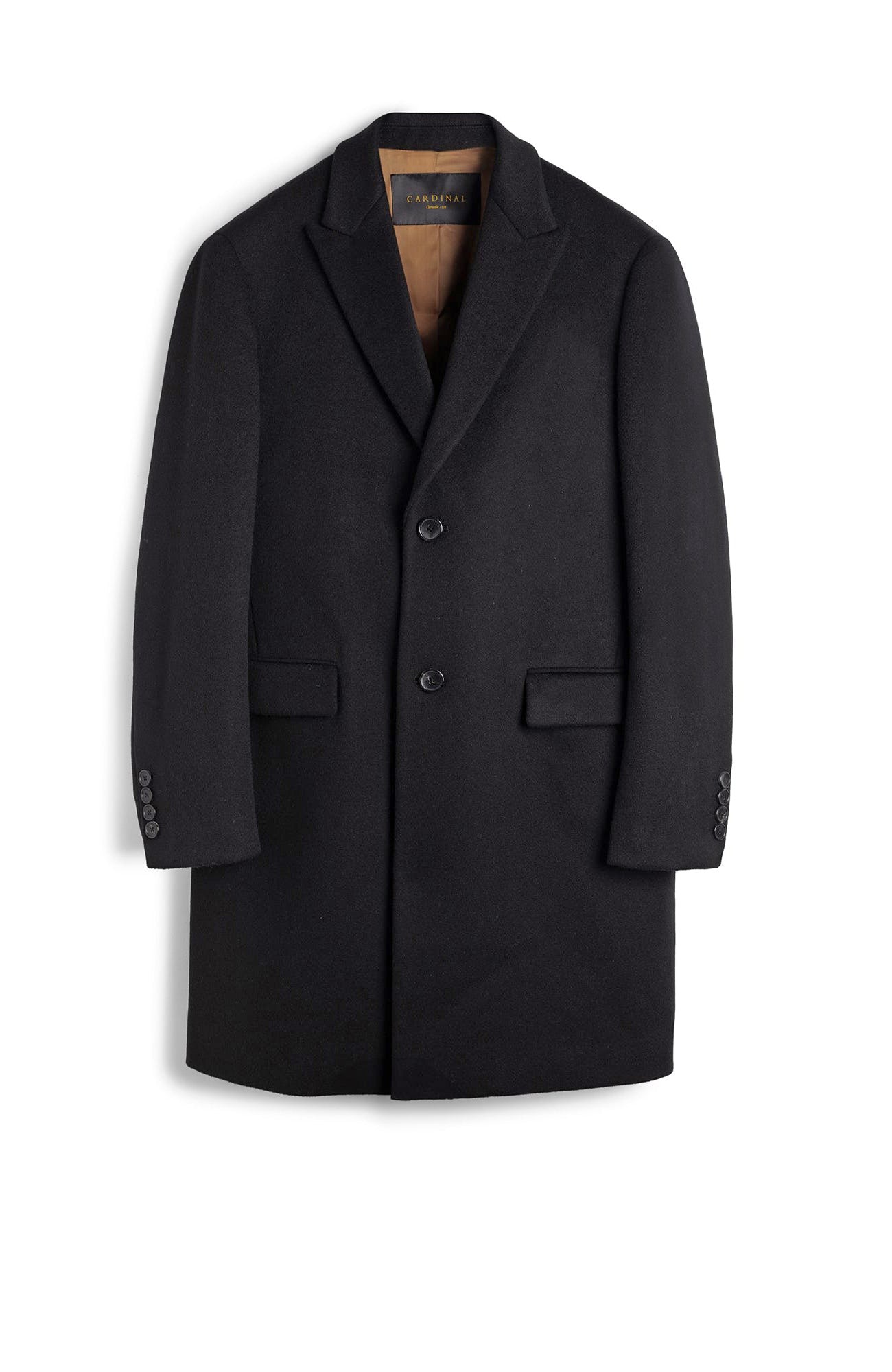 SUTTON BLACK WOOL OVERCOAT - Dress - Cardinal of Canada - CA - SUTTON BLACK WOOL OVERCOAT