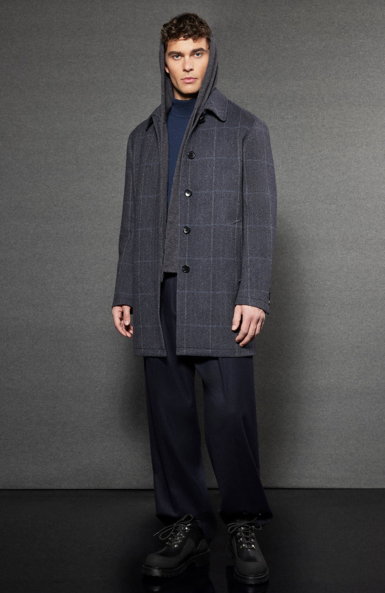 Turner Wool & Cashmere City Coat - MENS - Cardinal of Canada-CA - Turner Wool & Cashmere City Coat